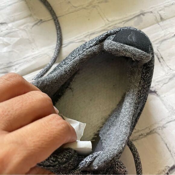 Mens Allbirds Grey Wool Runners Sneakers - Picture 7 of 7